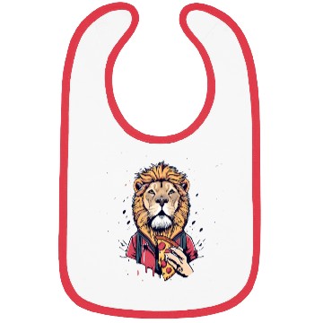 Discover liones pizza Bibs