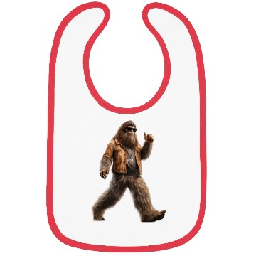 Discover Bigfoot Sasquatch Rock Bibs