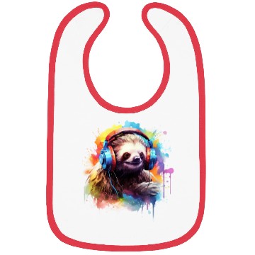 Discover Sloth DJ Bibs