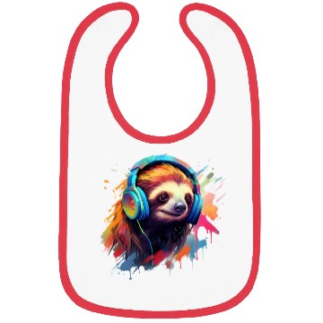 Discover Sloth DJ Bibs