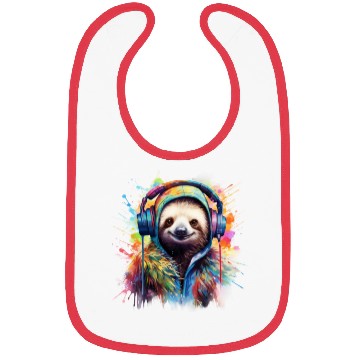 Discover Sloth DJ Bibs