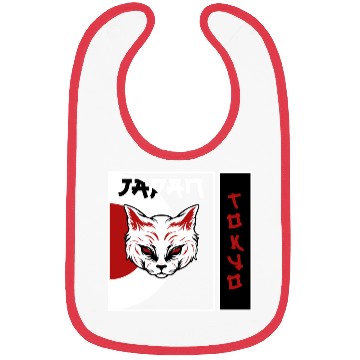 Discover kawaii cat anime japanese retro Bibs