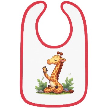 Discover Giraffe yoga practitioner Bibs