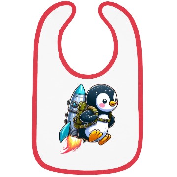Discover Penguin with jetpack Bibs