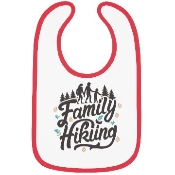 Discover Family hiking fun Bibs