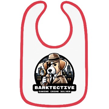 Discover Barktective: Canine Crime Solver Bibs