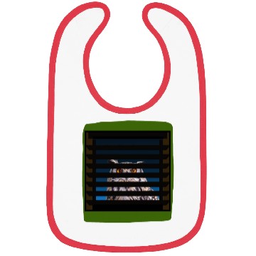 Discover Flaco the Owl - Green Window Bibs
