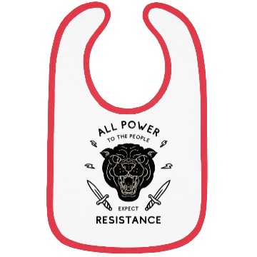Discover Black Panther All Power to the People Expect Bibs