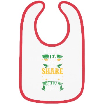 Discover Tea Lovers Cozy Teacup Drink Bibs