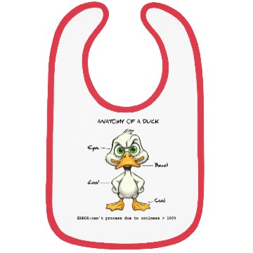 Discover Duck Anatomy Bibs