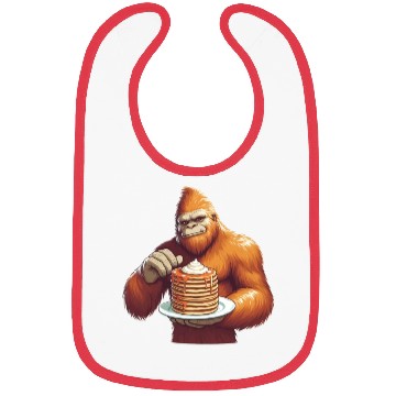 Discover Proud Bigfoot with Pancake Tower Bibs