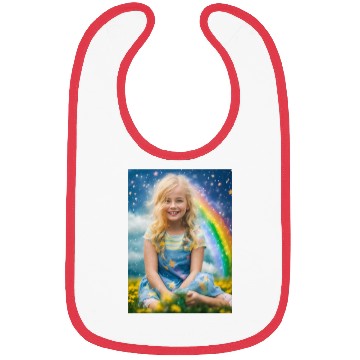 Discover Celestial Rainbow Harmon Bibs