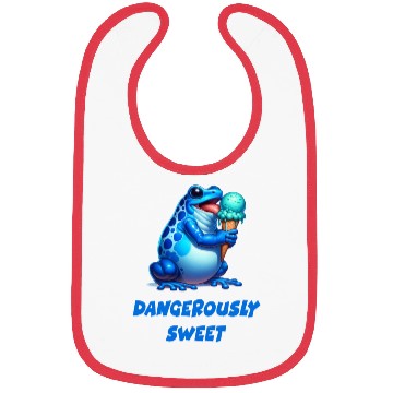 Discover Poison dart frog Bibs