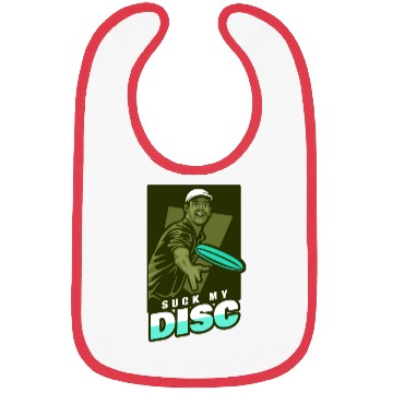 Discover Disc Golf Tournament Suck My Disc Boy Bibs