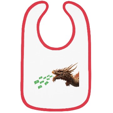 Discover Money Dragon Bibs