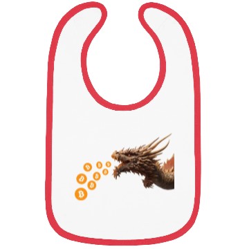 Discover Bitcoin dragon Bibs
