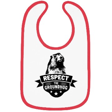 Discover Respect The Groundhog Rodent Happy Groundhog Day Bibs