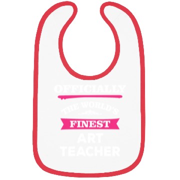 Discover The World's Finest Art Teacher Bibs