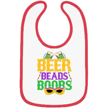 Discover Beer Beads Boobs Mardi Gras Carnival Bibs
