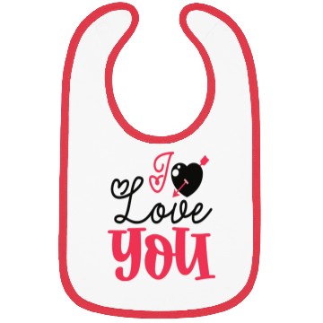 Discover I Love you Bibs