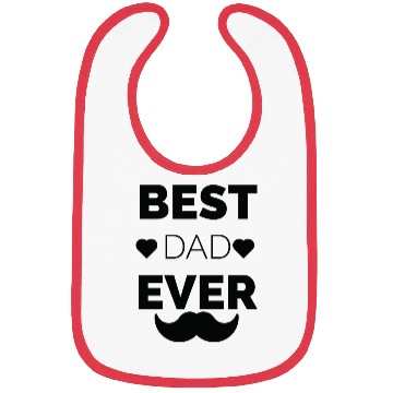 Discover Best dad ever Bibs