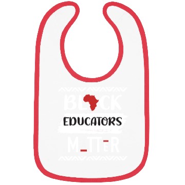 Discover Black Educators Matter African History Teacher Men Bibs