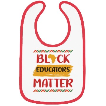 Discover Black Educators Matter African History Teacher Men Bibs