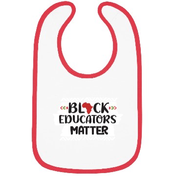 Discover Black Educators Matter African History Teacher Men Bibs