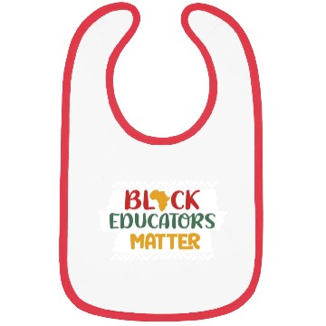 Discover Black Educators Matter African History Teacher Men Bibs