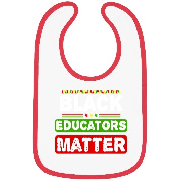 Discover Black Educators Matter African History Teacher Men Bibs