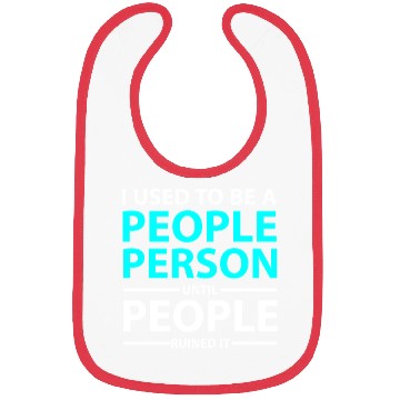 Discover I used to be a people Person Bibs