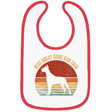 Discover Best Great Dane Dad Ever Bibs