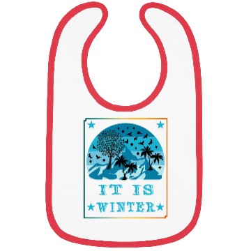 Discover vecteezy winter is magic Bibs design