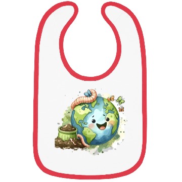 Discover Worm Farming Earthworm Gardener Vermiculture Bibs