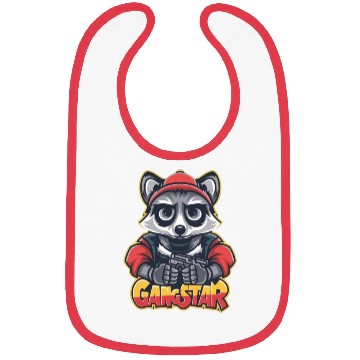 Discover gangstar raccoon Bibs