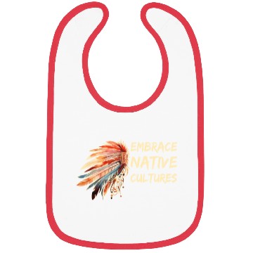 Discover Embrace Native Cultures National Indigenous People Bibs
