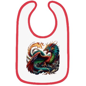 Discover Aether s Embrace The Phoenix Dragon Bibs