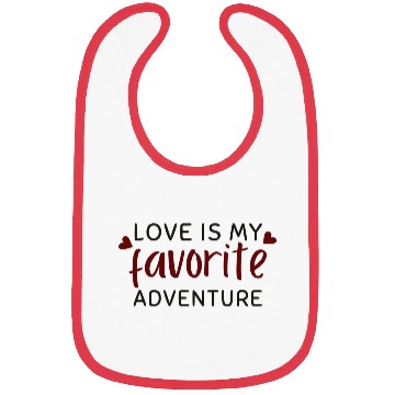 Discover Love is my favorite adventure Bibs