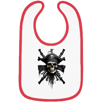 Discover Black Sails Skull Bibs