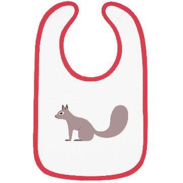 Discover Squirrel Vector 3 Colors Bibs