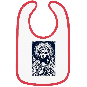 Discover Our Lady (Street Art Style) Bibs