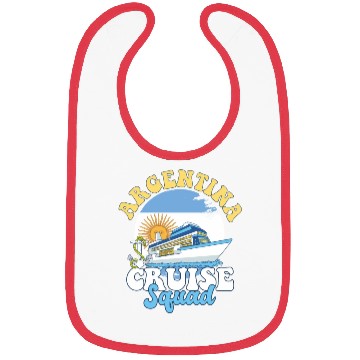 Discover Argentina Cruise Squad Family Vacation Trip Bibs