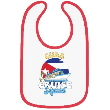 Discover Cuba Cruise Squad Family Vacation Trip Bibs