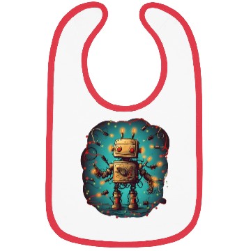 Discover Tangled Techmas Bot Bibs