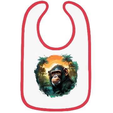 Discover Happy monkey Bibs