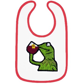 Discover Frog Drink Tea Bibs
