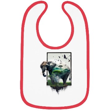 Discover Save elephants Bibs