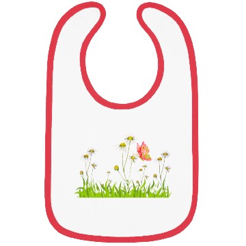 Discover Wild flowers with butterfly Bibs
