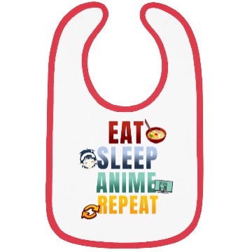 Discover Eat Sleep Anime Repeat Cute Manga Animes Bibs