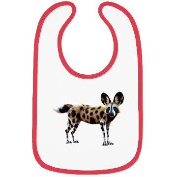 Discover African Wild Dog 3D Bibs